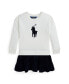 ფოტო #1 პროდუქტის Toddler And Little Girls Big Pony Corduroy Skirt Fleece Dress