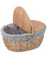 Фото #4 товара Country Navy & White Striped Picnic Basket