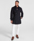 Men's Classic-Fit Wool Blend Solid Overcoat