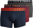 Трусы мужские Jack & Jones Plus JACLICHFIELD 12147592 Бордовые 6XL - фото #1