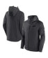 ფოტო #4 პროდუქტის Men's Heather Charcoal Carolina Hurricanes Authentic Pro Road Tech Full-Zip Hoodie Jacket