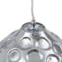 Ceiling Light 18 x 18 x 17,5 cm Crystal Silver Iron Ø 18 cm