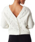 Фото #5 товара Women's Danica Reversible Rhinestone Sweater