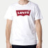Фото #3 товара Футболка Levi's с классическим логотипом, белая, для мужчин.