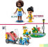 LEGO Friends Dog Rescue Bike, Animal Rescue Toy with Puppy Animal Figures and Mini Dolls from 2023 for Children from 6 Years, Animal and Puppy Care 41738