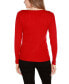 Фото #2 товара Women's Kaily K. Square Neck Sweater