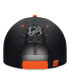 Фото #3 товара Men's Black, Orange Philadelphia Flyers Authentic Pro Alternate Jersey Snapback Hat