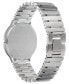 Eco-Drive Unisex Stiletto Stainless Steel Bracelet Watch 39mm