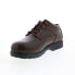 Фото #8 товара Lugz Savoy Slip Resistant MSVYEV-245 Mens Brown Wide Athletic Work Shoes