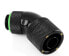 Фото #1 товара Bitspower International Bitspower BP-MB45R2CPF-CC3U - Black,Green - Fitting - Brass - 1/4"