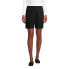 ფოტო #17 პროდუქტის Women's Mid Rise Elastic Waist Pull On 10" Chino Bermuda Shorts