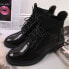 Фото #5 товара Lacquered boots Vinceza W JAN135 black