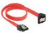 Delock 83978 - 0.3 m - SATA 7-pin - SATA 7-pin - Male/Male - Black - Red - Straight