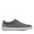 Фото #2 товара Clarks Cambro Low 26165407 Mens Gray Mesh Lifestyle Sneakers Shoes