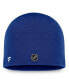 Фото #1 товара Men's Blue Toronto Maple Leafs Authentic Pro Training Camp Knit Hat