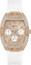 Фото #1 товара Guess Damen Armbanduhr weiß Armband GW0105L3