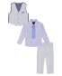 ფოტო #2 პროდუქტის Baby Boys Oxford Vest Set