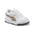 Фото #2 товара Puma Cali Dream Animal Print Lace Up Toddler Girls White Sneakers Casual Shoes