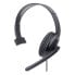 Manhattan Mono USB-Headset - Ohrumschließendes Design (Over-Ear) - Ohrmuschel einseitig - kabelgebunden - USB-A-Stecker - integrierte Lautstärkeregelung - verstellbares Mikrofon - schwarz - Kopfhörer - Kopfband - Büro/Callcenter - Schwarz - Monophon - SCR-Steuerein