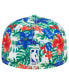 Фото #5 товара Men's Philadelphia 76ers Tropical Hibiscus 59FIFTY Fitted Hat
