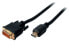 Фото #2 товара ShiverPeaks HDMI/DVI-D 2m - 2 m - HDMI - DVI-D - Male - Male - Gold