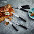 Фото #6 товара Набор кухонных ножей Zwilling 1003008, универсальный, лезвие: 12 см, лезвие с зубчатым краем, нержавеющая специальная сталь/пластиковая ручка, Twin, рукоять.