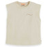 SCOTCH & SODA Side Panel Insert sleeveless T-shirt