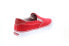 Lugz Bandit WBANDIC-637 Womens Red Canvas Slip On Lifestyle Sneakers Shoes 11