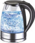 Фото #1 товара Электрический чайник Adler Sp. z.o.o. Camry Premium CR 1239 - 1.7 L - 2000 W - Черный - Прозрачный - Стекло - Пластик - Индикатор уровня воды - Защита от перегрева
