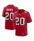 Фото #1 товара Men's Ronde Barber Red Tampa Bay Buccaneers Retired Player Game Jersey