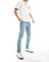 Фото #1 товара Dr Denim Clark slim fit jeans in rubble light vintage wash