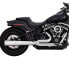 VANCE + HINES Pro-P Harley Davidson FLDE 1750 ABS Softail Deluxe 107 Ref:17387 not homologated full line system Серебристый, Not Homologated - фото #2