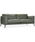 Фото #4 товара Keery 94" Leather Sofa, Created for Macy's