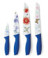 Фото #1 товара Butterfly Meadow Kitchen Set/4 Printed Knife, Created for Macy's