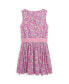 Фото #1 товара Платье для малышей Polo Ralph Lauren с цветочным узором из поплина