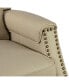 Фото #5 товара Amos Vintage-like Genuine Leather Recliner with Tufted Design