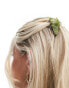 Фото #1 товара Sui Ava Helle Matcha mini hair claw in matcha green