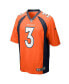 Men's Russell Wilson Orange Denver Broncos Game Jersey