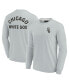 Фото #1 товара Men's and Women's Gray Chicago White Sox Super Soft Long Sleeve T-shirt