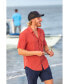 ფოტო #2 პროდუქტის Men's Rivers Short Sleeve Woven Shirt