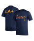 Фото #2 товара Men's Navy LA Galaxy Team Jersey Hook AEROREADY T-shirt