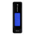 Фото #3 товара Transcend JetFlash elite JetFlash 760 64GB Blue - 64 GB - USB Type-A - 3.2 Gen 1 (3.1 Gen 1) - Slide - 12 g - Black - Blue