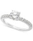 ფოტო #1 პროდუქტის IGI Certified Lab Grown Diamond Engagement Ring (1-1/4 ct. t.w.) in 14k White Gold