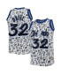 Фото #2 товара Men's Shaquille O'Neal White Orlando Magic 1994-95 Hardwood Classics Doodle Swingman Jersey