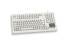 Фото #9 товара Cherry TouchBoard G80-11900 Corded Keyboard with Touchpad - Light Grey - USB - (QWERTY - UK) - Full-size (100%) - Wired - USB - Mechanical - QWERTY - Grey