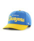 Фото #3 товара Men's Powder Blue, Gold Los Angeles Chargers Crosstown Two-Tone Hitch Adjustable Hat