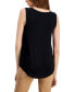 Фото #2 товара Women's Scoop-Neck Sleeveless Tank Top, Regular & Petite, Created for Macy's