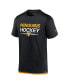 Фото #2 товара Men's Black Pittsburgh Penguins Authentic Pro Tech T-shirt
