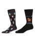 Фото #1 товара Носки MEMOI Комплект носков для мужчин Food Drink, набор из 2 пар