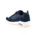 Фото #6 товара Skechers Uno Stacre 52468 Mens Blue Leather Lace Up Lifestyle Sneakers Shoes
